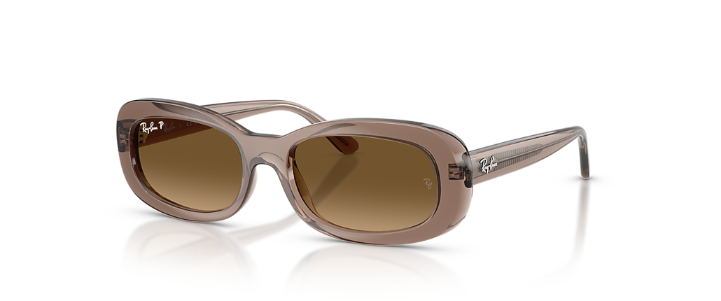 Ray-Ban RB2221 Transparent Beige Sunglasses Ray-Ban RB2221 Transparent Beige Sunglasses