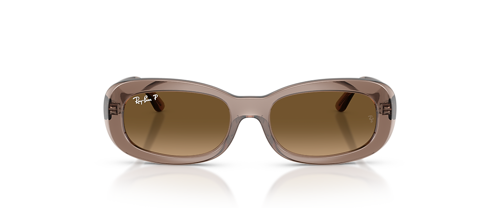 Ray-Ban RB2221 Transparent Beige Sunglasses Ray-Ban RB2221 Transparent Beige Sunglasses