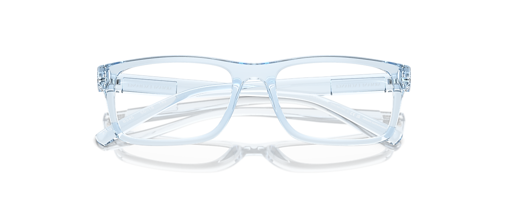 Armani Exchange AX3115 Shiny Transparent Blue Frames