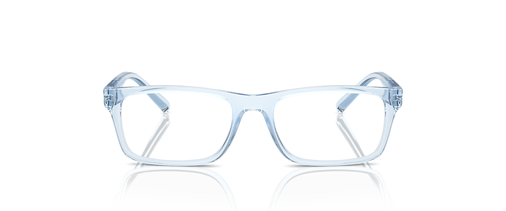 Armani Exchange AX3115 Shiny Transparent Blue Frames