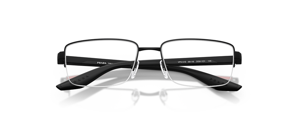 Prada Linea Rossa PS 51SV Rubbered Black Frames