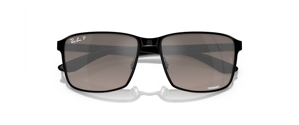 Ray-Ban RB3721CH Chromance Black On Black Sunglasses Ray-Ban RB3721CH Chromance Black On Black Sunglasses