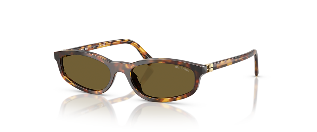 Miu Miu MU A06SF Honey Havana Sunglasses Miu Miu MU A06SF Honey Havana Sunglasses