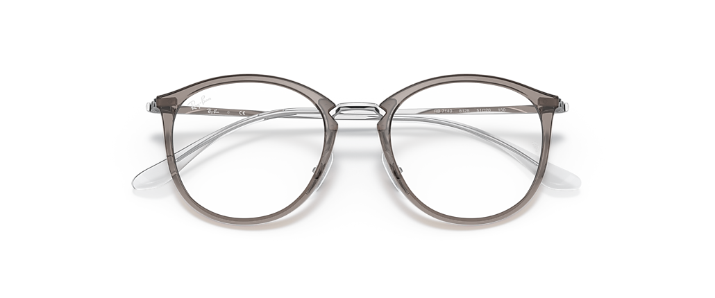 Ray-Ban RB7140 Optics Transparent Grey Frames Ray-Ban RB7140 Optics Transparent Grey Frames