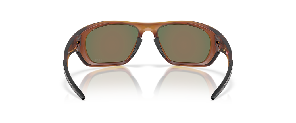 Oakley OO9431 Kylian Mbappé Signature Series Lateralis Matte Dark Amber Sunglasses