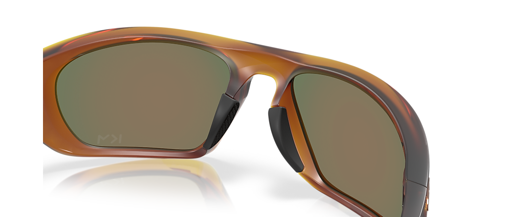 Oakley OO9431 Kylian Mbappé Signature Series Lateralis Matte Dark Amber Sunglasses