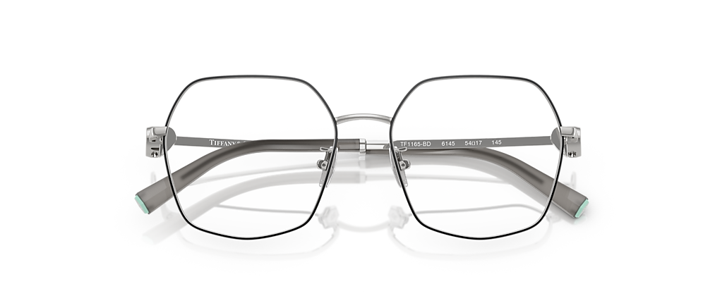 Tiffany & Co. TF1165BD Black On Silver Frames Tiffany & Co. TF1165BD Black On Silver Frames
