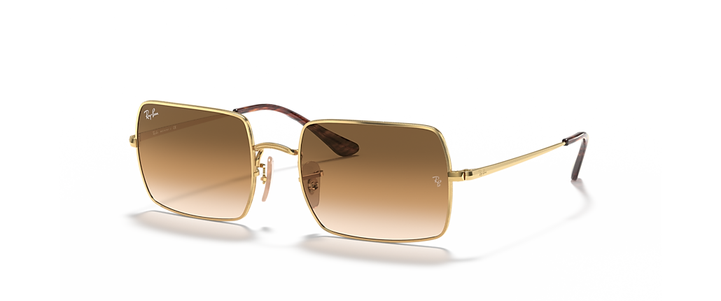 Ray-Ban RB1969 Rectangle 1969 Arista Gold Sunglasses Ray-Ban RB1969 Rectangle 1969 Arista Gold Sunglasses