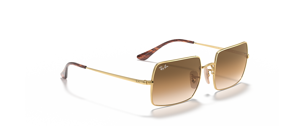 Ray-Ban RB1969 Rectangle 1969 Arista Gold Sunglasses Ray-Ban RB1969 Rectangle 1969 Arista Gold Sunglasses