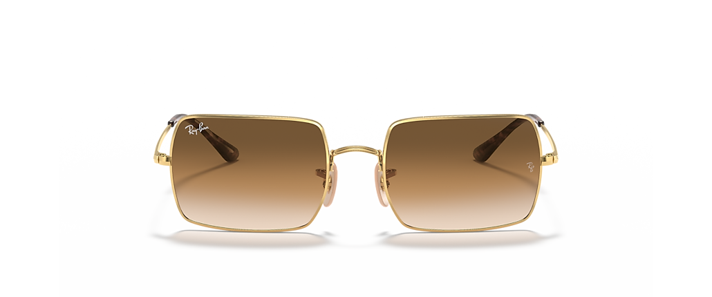 Ray-Ban RB1969 Rectangle 1969 Arista Gold Sunglasses Ray-Ban RB1969 Rectangle 1969 Arista Gold Sunglasses
