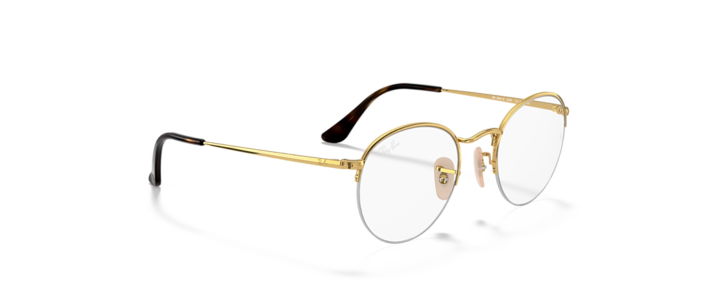 Ray-Ban RB3947V Round Gaze Arista Gold Frames