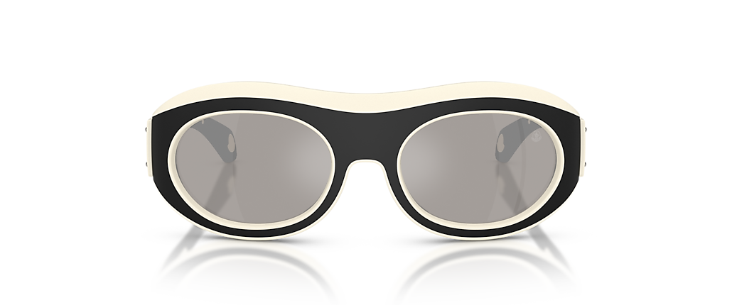 Moncler ME8015U Ramillon Matte Butter/Matte Black Sunglasses