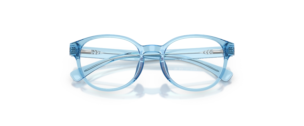 Polo Ralph Lauren PP8550U Shiny Transparent Blue Frames