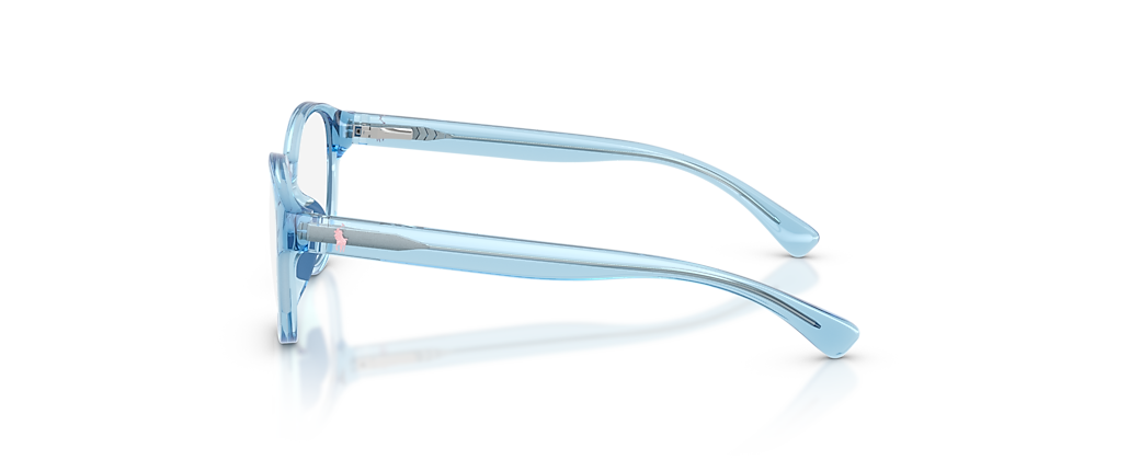 Polo Ralph Lauren PP8550U Shiny Transparent Blue Frames