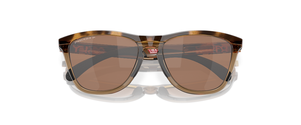 Oakley OO9284 Frogskins™ Range Brown Tortoise/Brown Smoke Sunglasses