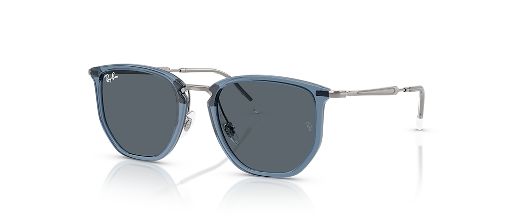 Ray-Ban RB4451 Transparent Blue Sunglasses Ray-Ban RB4451 Transparent Blue Sunglasses