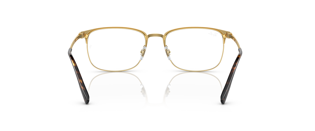 Ray-Ban RB6494 Optics Havana On Gold Frames