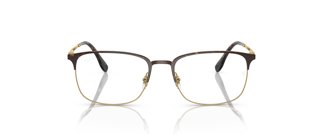 Ray-Ban RB6494 Optics Havana On Gold Frames
