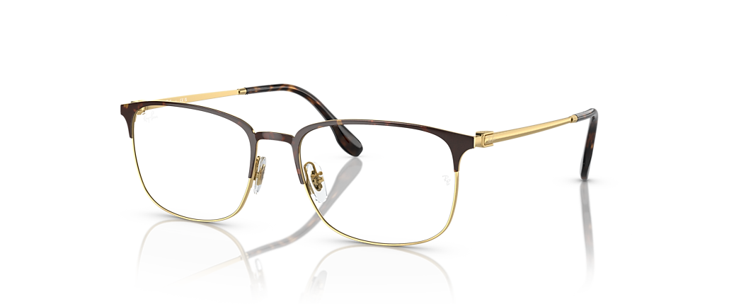 Ray-Ban RB6494 Optics Havana On Gold Frames