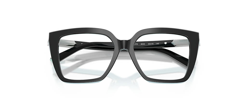 Tiffany & Co. TF2278 Black On Tiffany Blue Frames