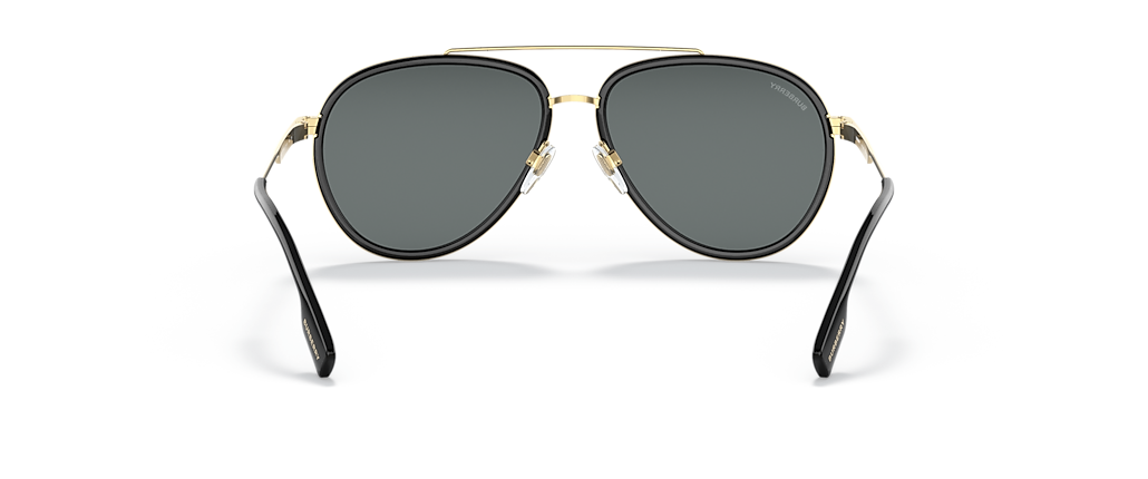 Burberry BE3125 Oliver Gold Sunglasses