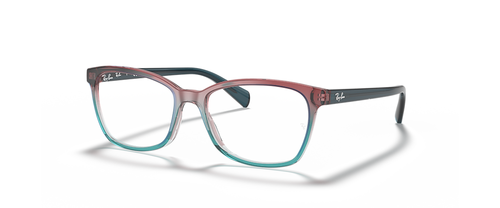 Ray-Ban RB5362 Optics Burgundy White & Blue Frames