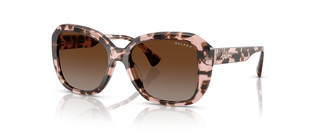 Ralph RA5321U Shiny Rose Havana Sunglasses Ralph RA5321U Shiny Rose Havana Sunglasses