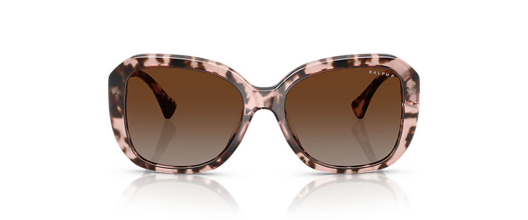 Ralph RA5321U Shiny Rose Havana Sunglasses Ralph RA5321U Shiny Rose Havana Sunglasses