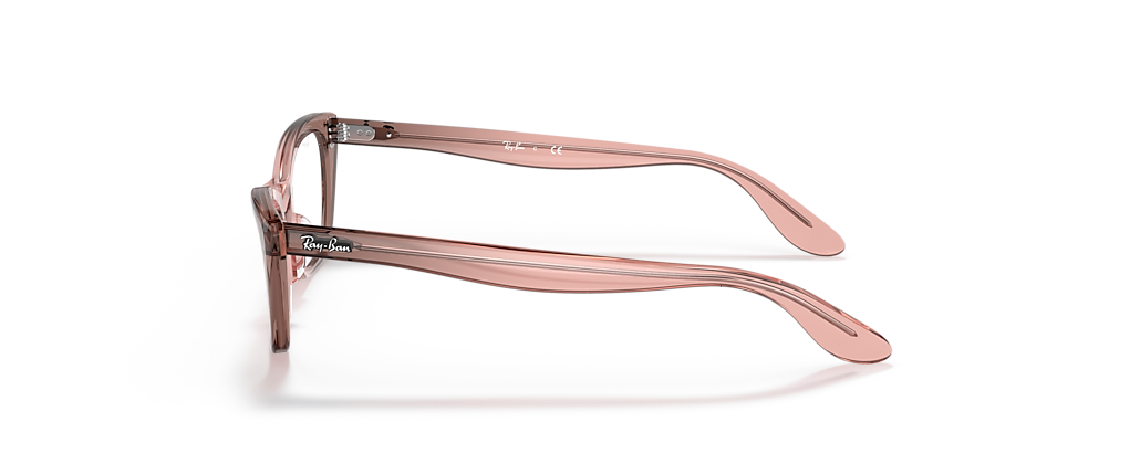 Ray-Ban RB5499 Lady Burbank Optics Transparent Pink Frames Ray-Ban RB5499 Lady Burbank Optics Transparent Pink Frames