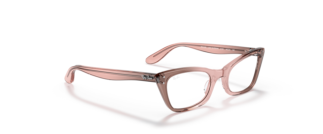 Ray-Ban RB5499 Lady Burbank Optics Transparent Pink Frames Ray-Ban RB5499 Lady Burbank Optics Transparent Pink Frames