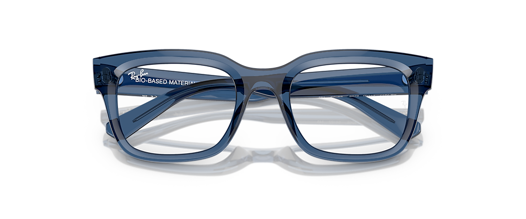 Ray-Ban RB7217 Chad Optics Bio-Based Transparent Dark Blue Frames Ray-Ban RB7217 Chad Optics Bio-Based Transparent Dark Blue Frames