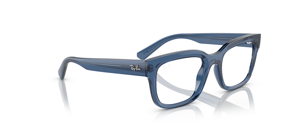 Ray-Ban RB7217 Chad Optics Bio-Based Transparent Dark Blue Frames Ray-Ban RB7217 Chad Optics Bio-Based Transparent Dark Blue Frames