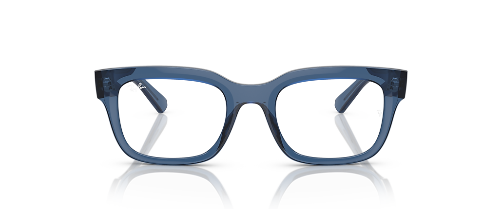 Ray-Ban RB7217 Chad Optics Bio-Based Transparent Dark Blue Frames Ray-Ban RB7217 Chad Optics Bio-Based Transparent Dark Blue Frames