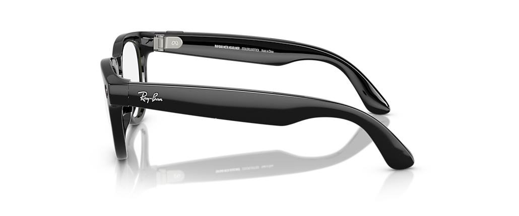 Ray-Ban Ray-Ban Meta Low Bridge Fit Headliner Black Ray-Ban Meta Smart Glasses