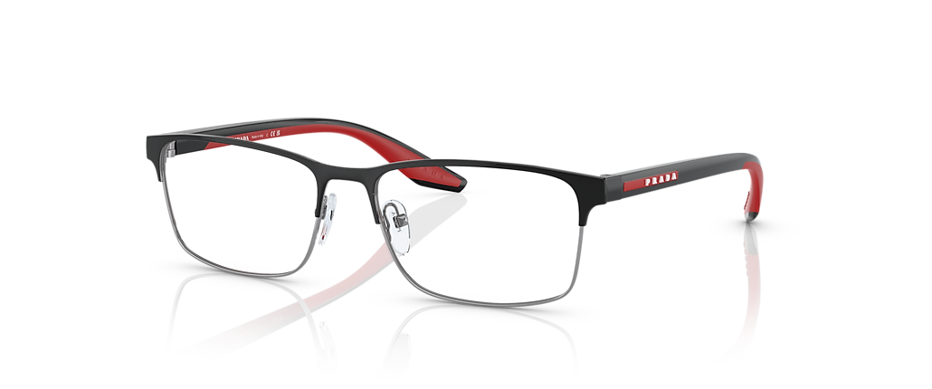 Prada Linea Rossa PS 50PV Black/Silver Frames Prada Linea Rossa PS 50PV Black/Silver Frames