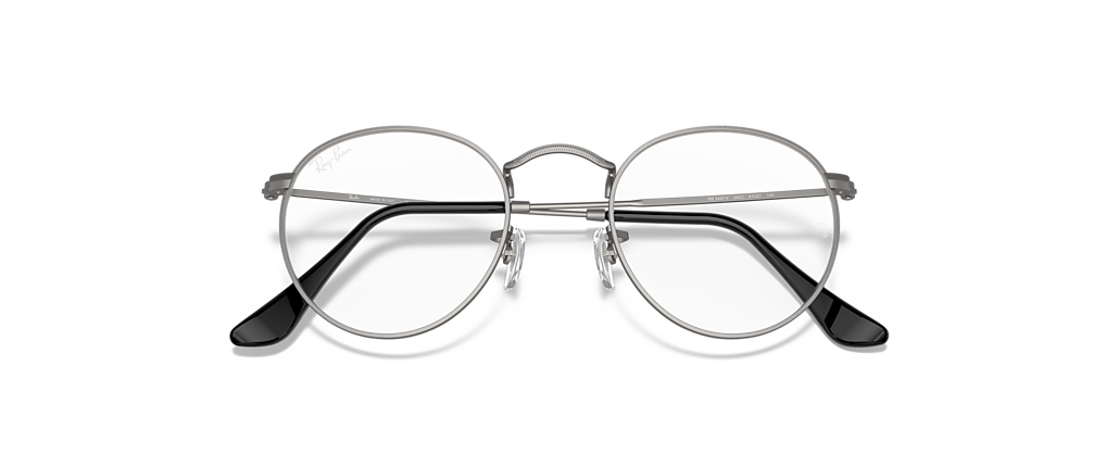 Ray-Ban RB3447V Round Metal Optics Gunmetal Frames