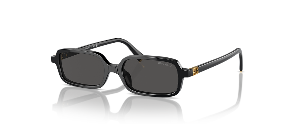 Miu Miu MU 11ZSF Black Sunglasses