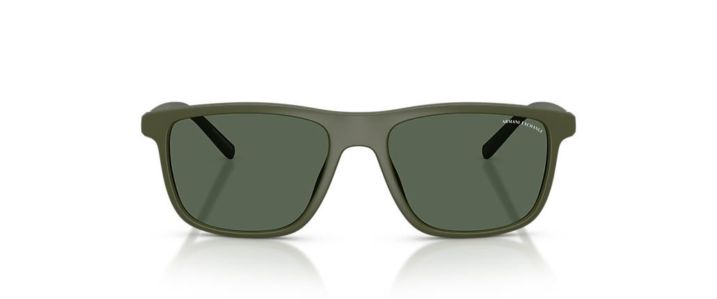 Armani Exchange AX4167SU Matte Green Sunglasses
