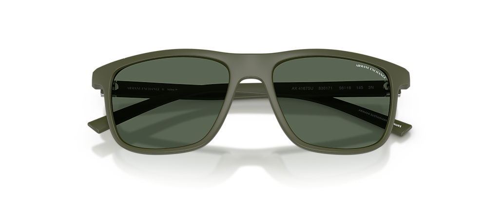 Armani Exchange AX4167SU Matte Green Sunglasses