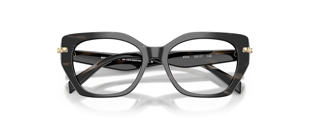 Michael Kors MK4167U Nashville Black Horn Frames