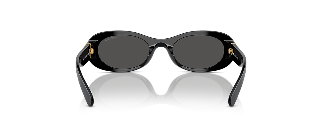 Miu Miu MU 06ZS Black Sunglasses