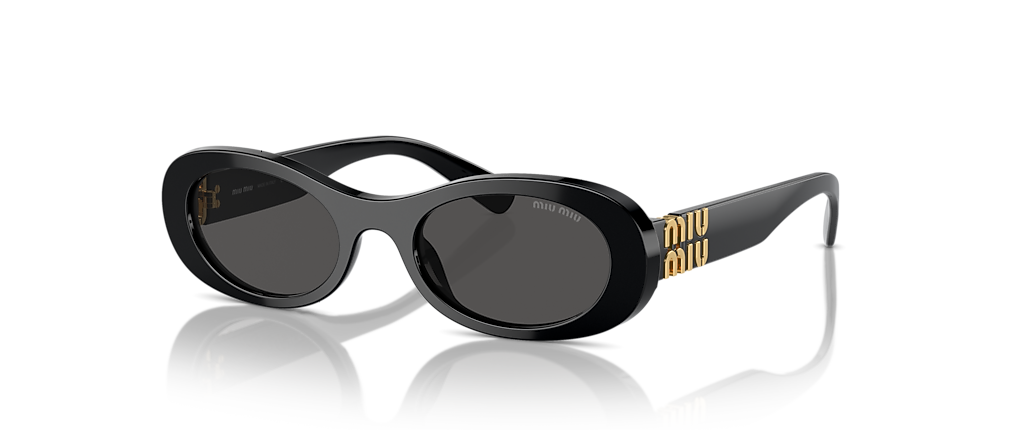 Miu Miu MU 06ZS Black Sunglasses
