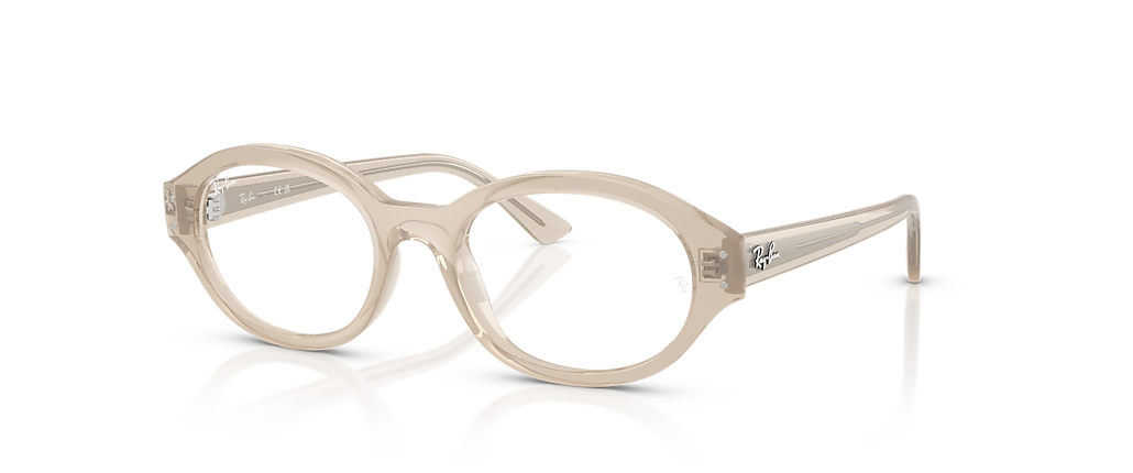 Ray-Ban RB7257 Shilo Optics Bio-Based Cloudy Warm White Frames Ray-Ban RB7257 Shilo Optics Bio-Based Cloudy Warm White Frames
