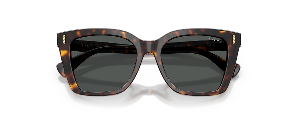 Ralph RA5349U Shiny Dark Havana Sunglasses