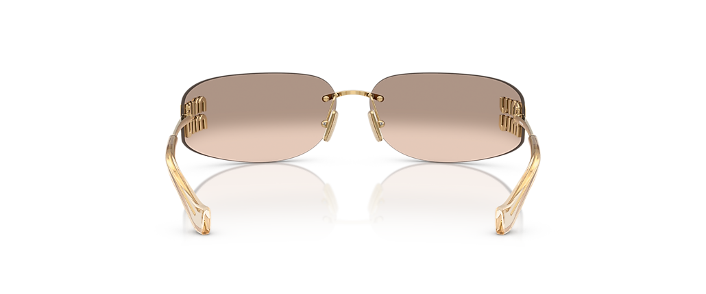 Miu Miu MU A51S Gold Sunglasses Miu Miu MU A51S Gold Sunglasses