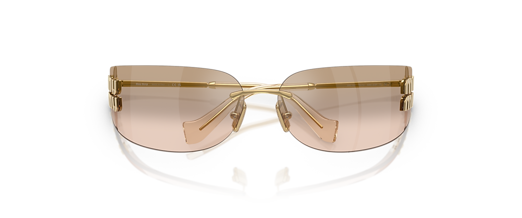 Miu Miu MU A51S Gold Sunglasses Miu Miu MU A51S Gold Sunglasses