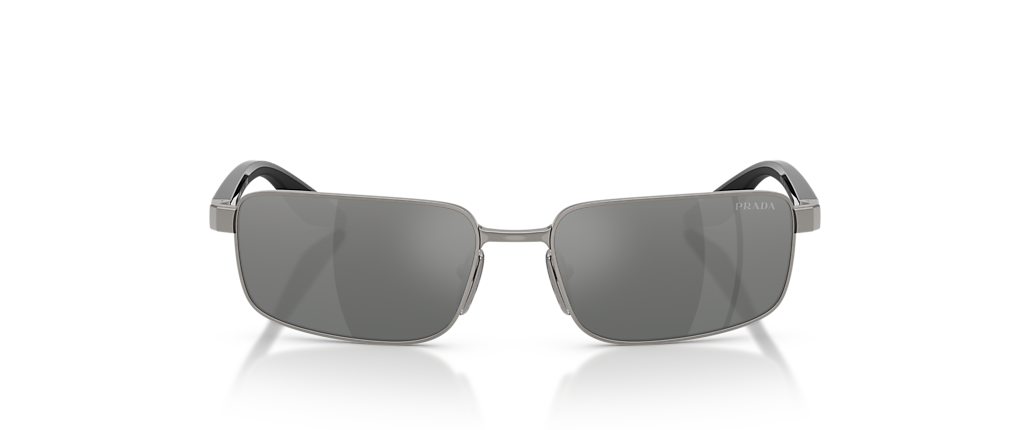 Prada Linea Rossa PS B54S Metal Grey Sunglasses