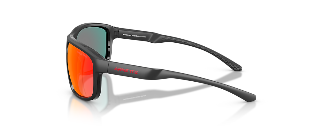 Arnette AN4374 Matte Recycled Black Sunglasses