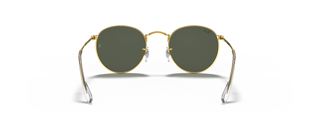 Ray-Ban RB3447 Round Metal Legend Gold Gold Sunglasses