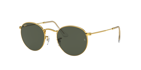 Ray-Ban RB3447 Round Metal Legend Gold
